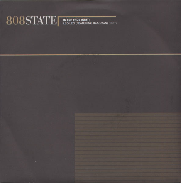808 State - In Yer Face - Used Vinyl Record 7" image 1