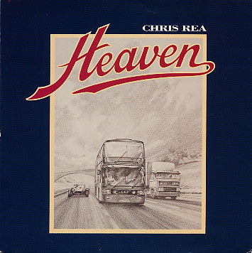 Chris Rea - Heaven - Used Vinyl Record 7" image 3