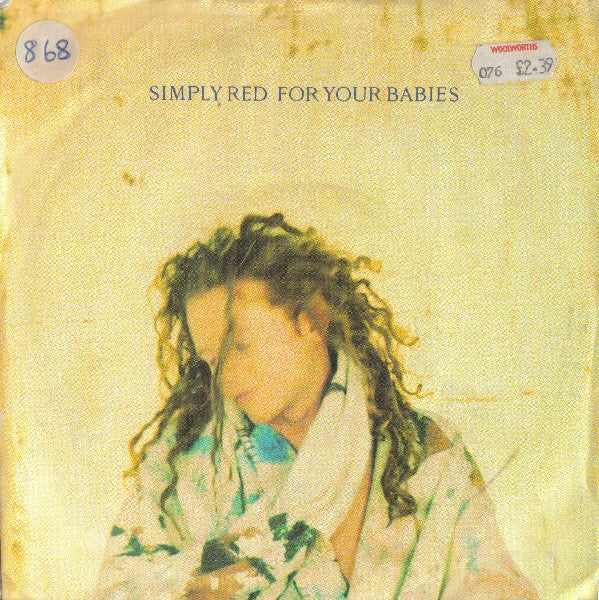 Simply Red - For Your Babies - Used Vinyl Record 7" image 5
