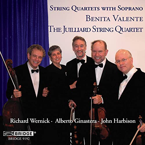Richard Wernick - String Quartets With Soprano (Juilliard String Quartet image 1