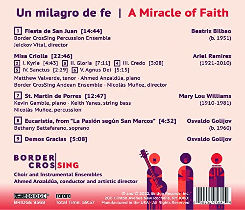 BILBAO / BORDER CROS - UN MILAGRO DE FE - CD image 2