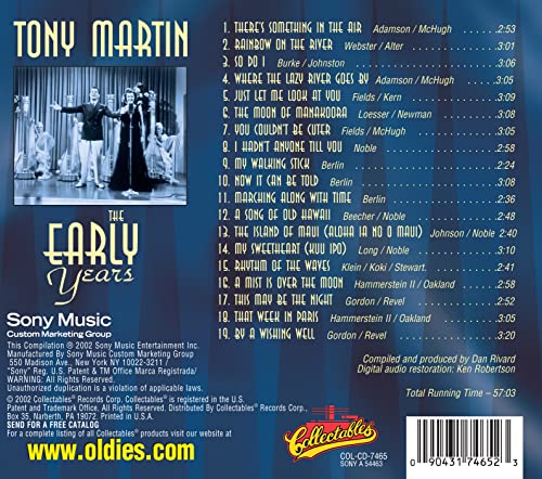 MARTIN - EARLY YEARS - CD image 2