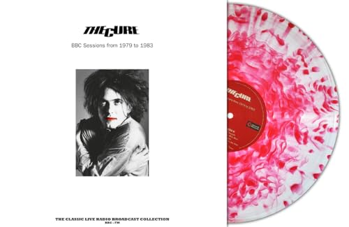 CURE - Bbc Sessions 1979-1983 (Red Cloudy Vinyl) - Vinyl Record image 1