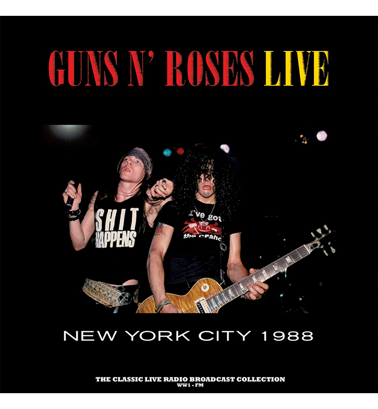 GUNS N ROSES - Live In New York City 1988 (Yellow Cloudy Vinyl) - Viny image 1
