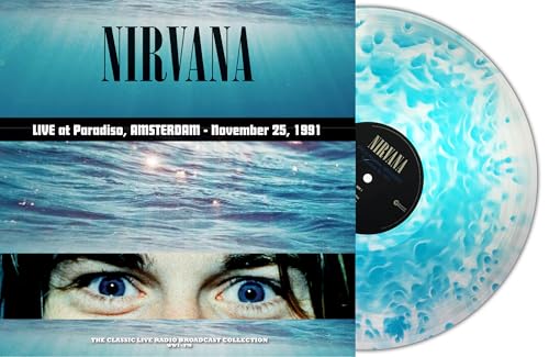 NIRVANA - Live At Paradiso. Amsterdam 1991 (Turquoise Cloudy Vinyl) - image 1