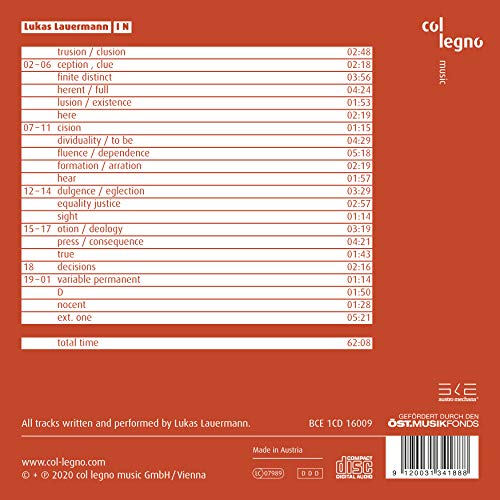 LAUERMANN - :I N - CD image 2