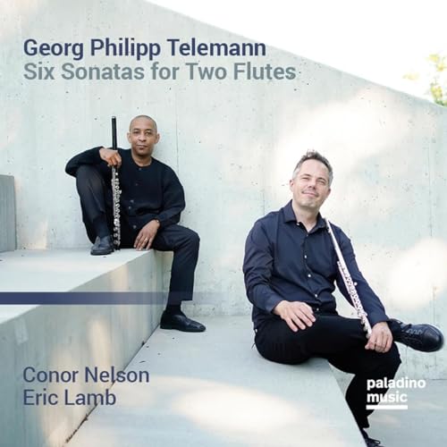 Eric Lamb - Georg Philipp Telemann: Six Sonatas for Two Flutes - CD image 1