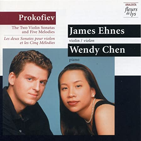 JAMES EHNES / WENDY - PROKOFIEV THE TWO VIOLIN SONA - CD image 1