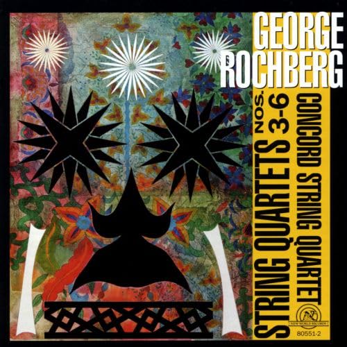 George Rochberg - String Quartets Nos. 3 - 6 - CD image 1