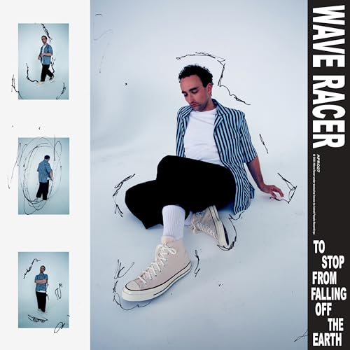 WAVE RACER - TO STOP FROM FALLING OFF THE EARTH (BLUE VINYL) - Vinyl R image 1