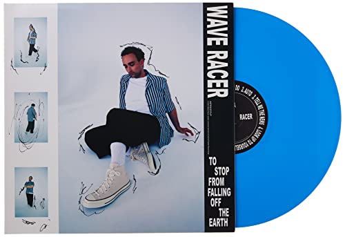 WAVE RACER - TO STOP FROM FALLING OFF THE EARTH (BLUE VINYL) - Vinyl R image 2