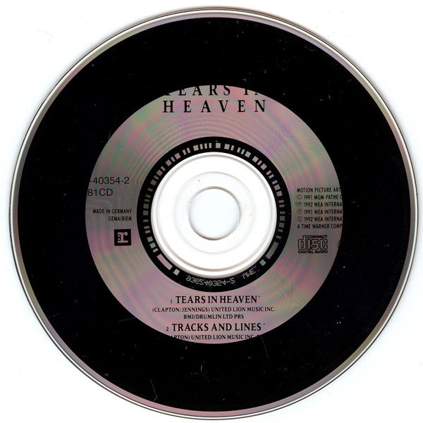 Eric Clapton - Tears In Heaven - Used CD image 5