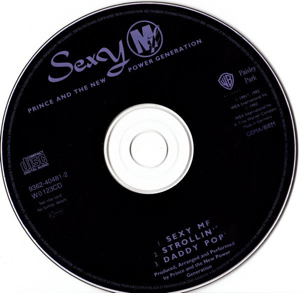 Prince - Sexy MF - Used CD image 4