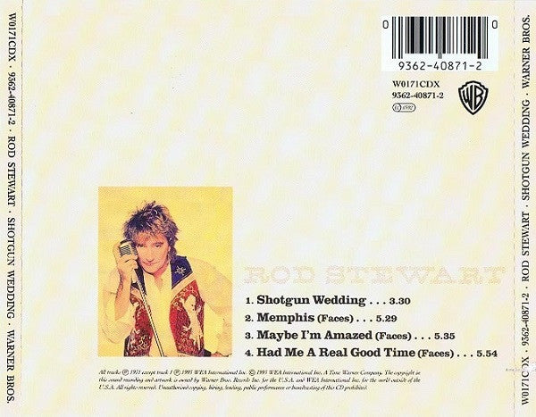 Rod Stewart - Shotgun Wedding - Used CD image 2