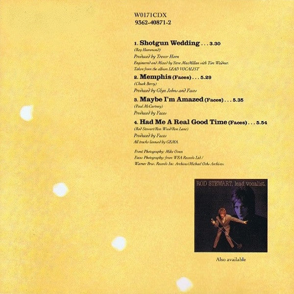 Rod Stewart - Shotgun Wedding - Used CD image 9