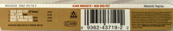 Alanis Morissette - Head Over Feet - Used CD image 3