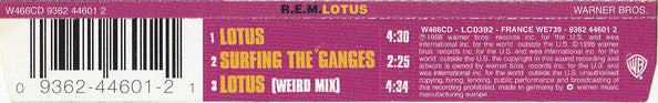 R.E.M. - Lotus - Used CD image 3