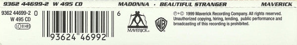 Madonna - Beautiful Stranger - CD image 5