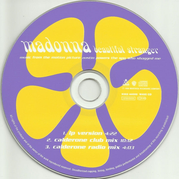 Madonna - Beautiful Stranger - CD image 6