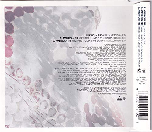 Madonna - American Pie - Used CD image 2