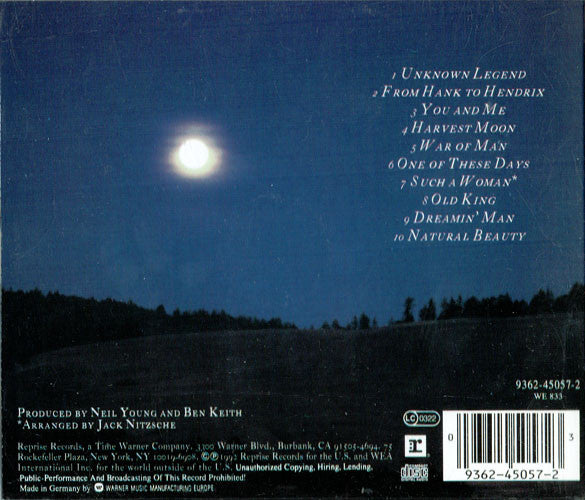 Neil Young - Harvest Moon - Used CD image 2