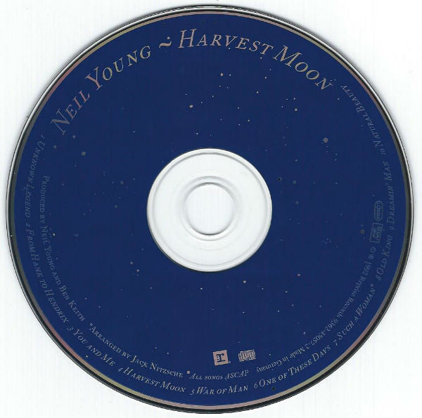 Neil Young - Harvest Moon - Used CD image 3