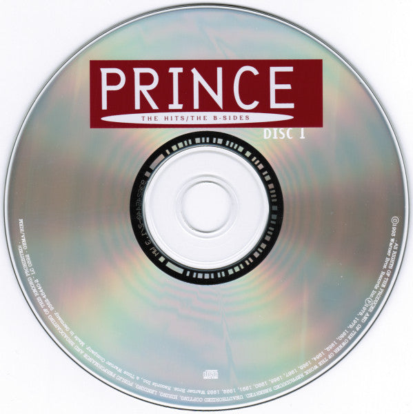 Prince - Hits / The B-Sides - Used CD image 4