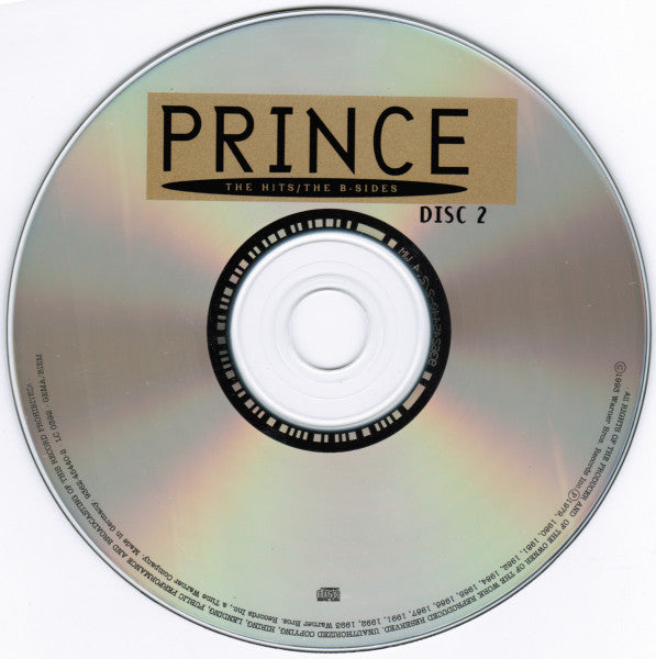Prince - Hits / The B-Sides - Used CD image 5