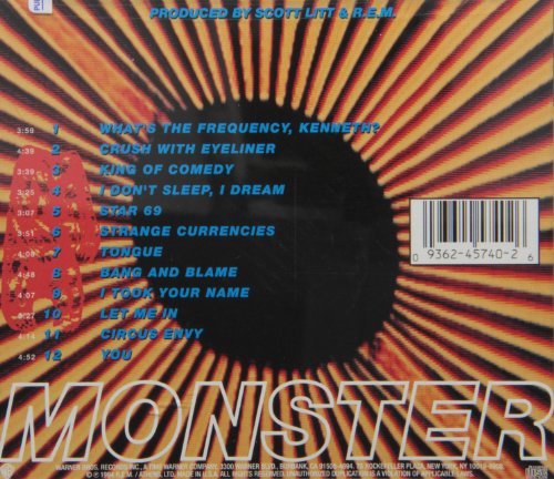 R.E.M. - Monster - Used CD image 2