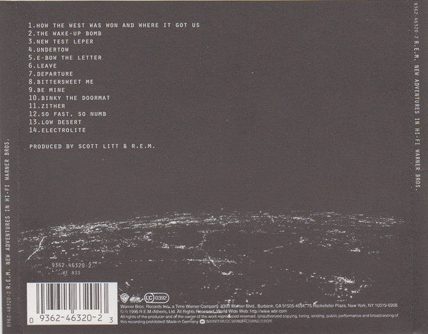 R.E.M. - New Adventures In Hi-Fi - Used CD image 2