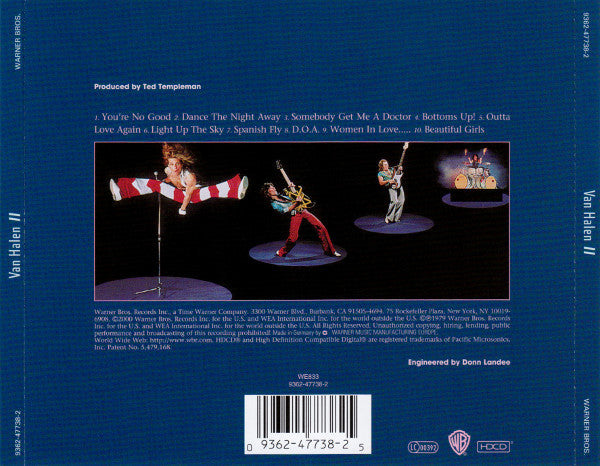 Van Halen - II - Used CD image 2