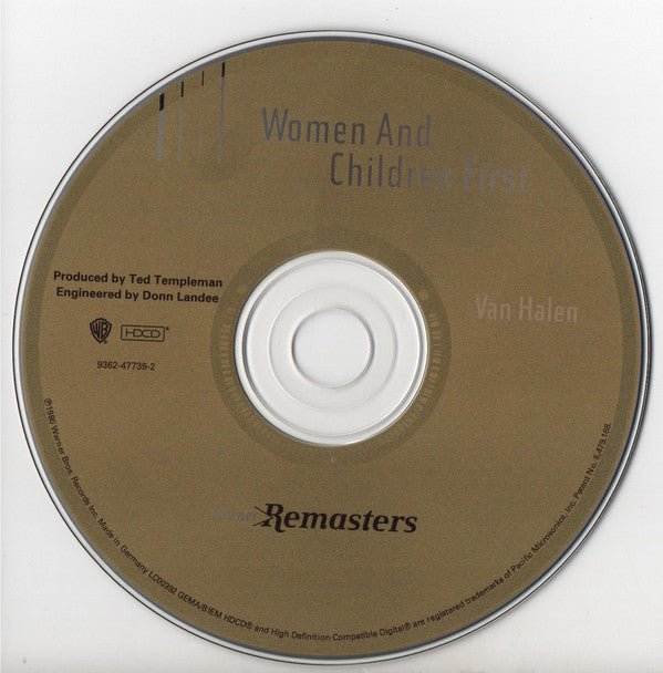 Van Halen - Women And Children First - Used CD image 4