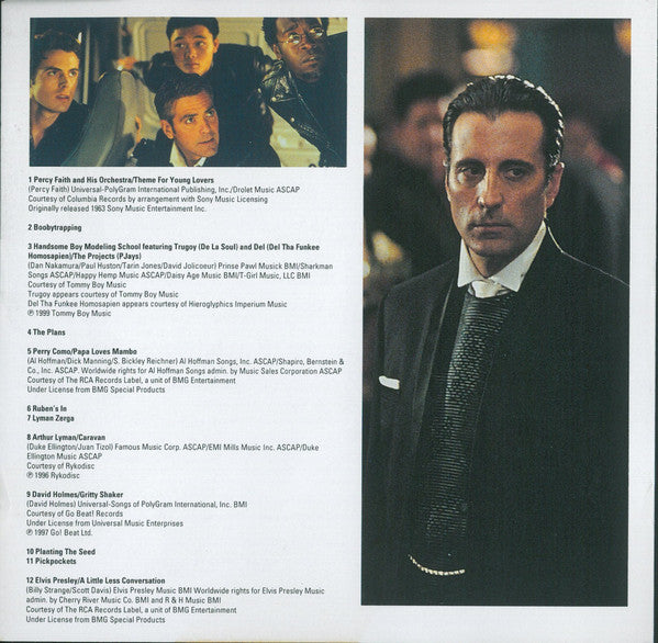 Various - Music From The Motion Picture Ocean's Eleven - Used CD image 5