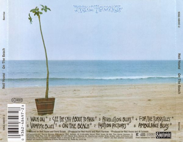 Neil Young - On The Beach - CD image 2
