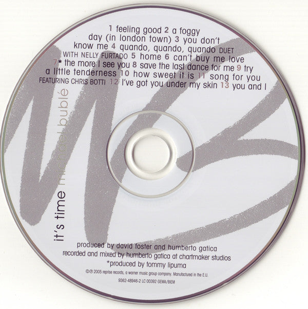 Michael Buble - It's Time - CD image 3
