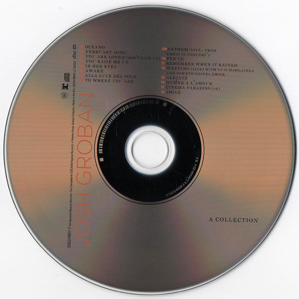 Josh Groban - A Collection - CD image 8