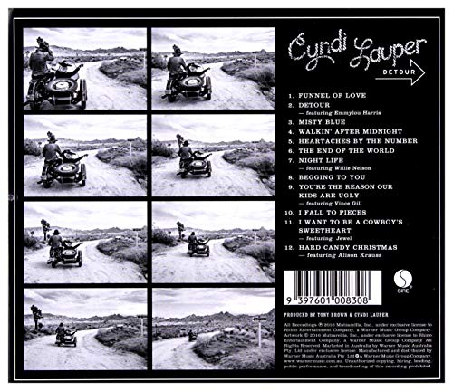 LAUPER CYNDI - DETOUR (JEWEL CASE VERSION) - CD image 2