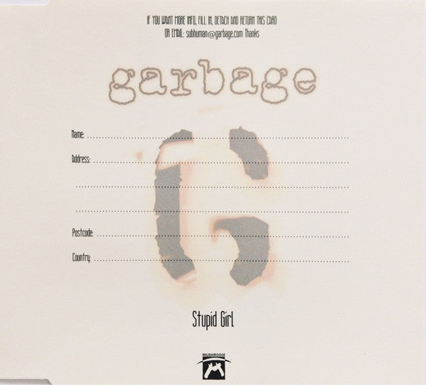 Garbage - Stupid Girl - Used CD image 5
