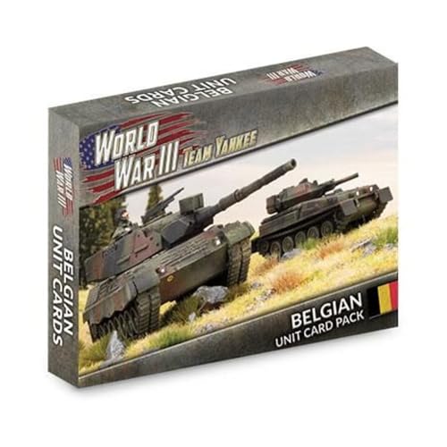 Belgian Unit Card Pack (33X Cards) - Non-book item image 1