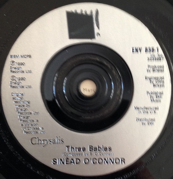 Sinead O'Connor - Three Babies - Used Vinyl Record 7" image 3