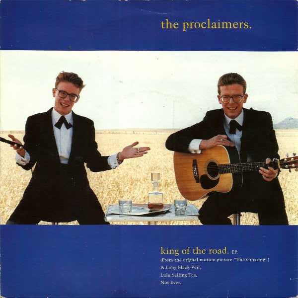 Proclaimers - King Of The Road EP - Used Vinyl Record 7" image 1