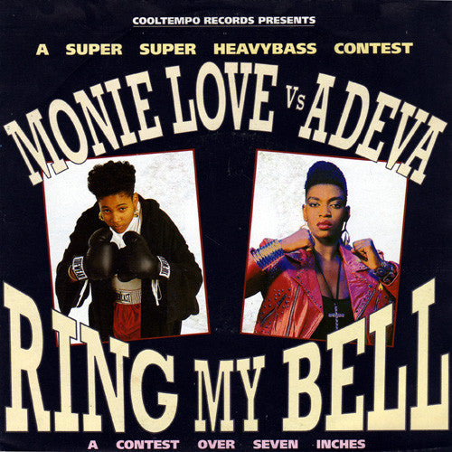 Monie Love - Ring My Bell - Used Vinyl Record 7" image 1