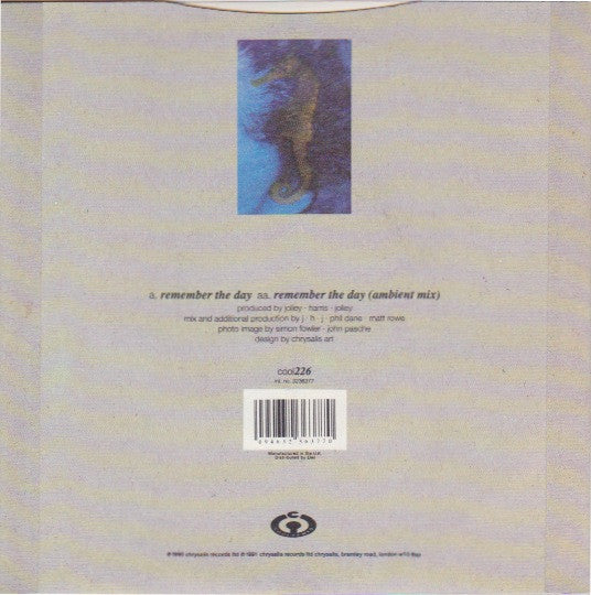 Innocence - Remember The Day - Used Vinyl Record 7" image 2