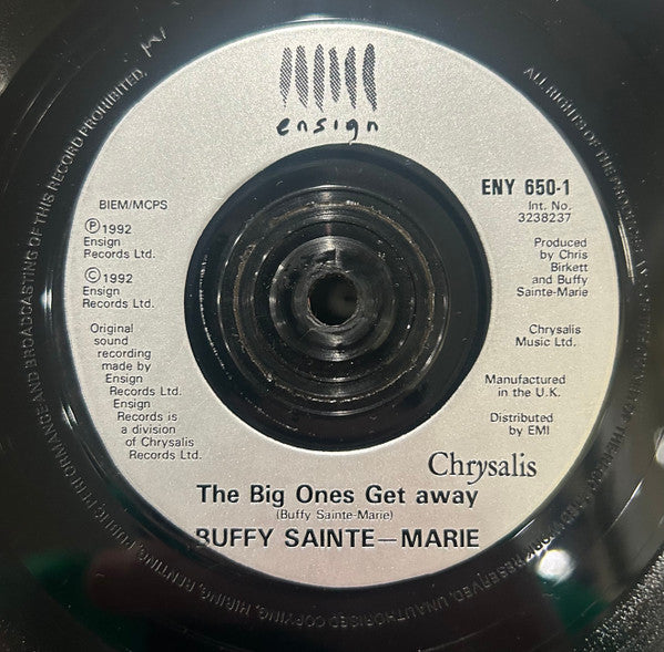 Buffy Sainte-Marie - Big Ones Get Away - Used Vinyl Record 7" image 3