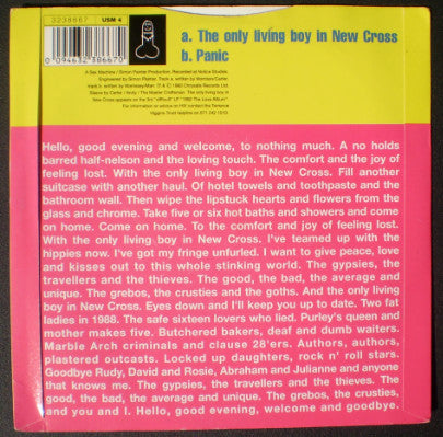 Carter The Unstoppab - Only Living Boy In New Cross - Used Vinyl Reco image 2