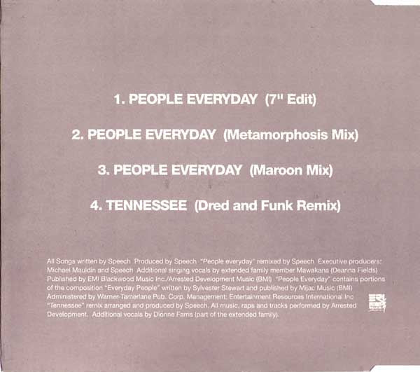 Arrested Development - People Everyday - Used CD image 7
