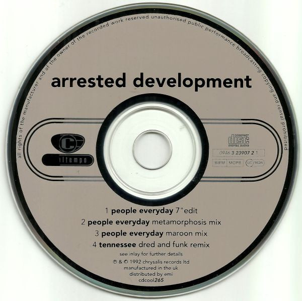 Arrested Development - People Everyday - Used CD image 8