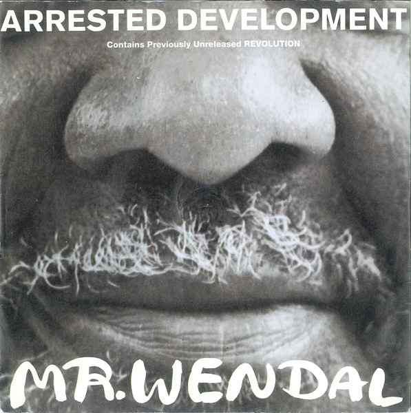 Arrested Development - Mr Wendal - Used Vinyl Record 7" image 1