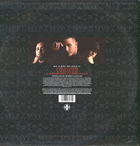 M.V.P. - Roc Ya Body  'Mic Check 1,2' - Used Vinyl 12" image 2