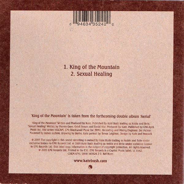 Kate Bush - King Of The Mountain - Used CD image 2